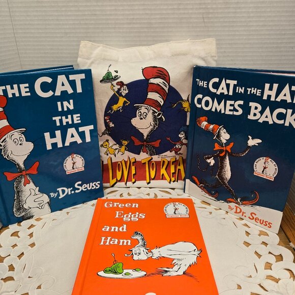 Dr Suess Books and bag - Picture 1 of 1